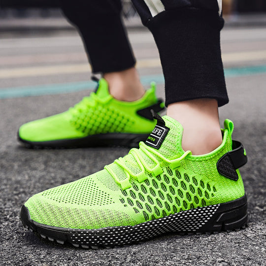 Damen Atmungsaktive Mesh Laufschuhe mit rutschfester Sohle EB
