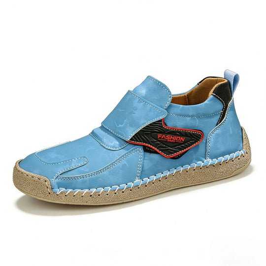Herren Bequeme und modische Freizeitschuhe mit Klettverschluss EB