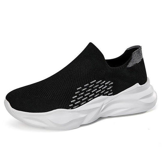 Damen Komfortable Slip-On Sport Sneakers mit atmungsaktivem Mesh-EB