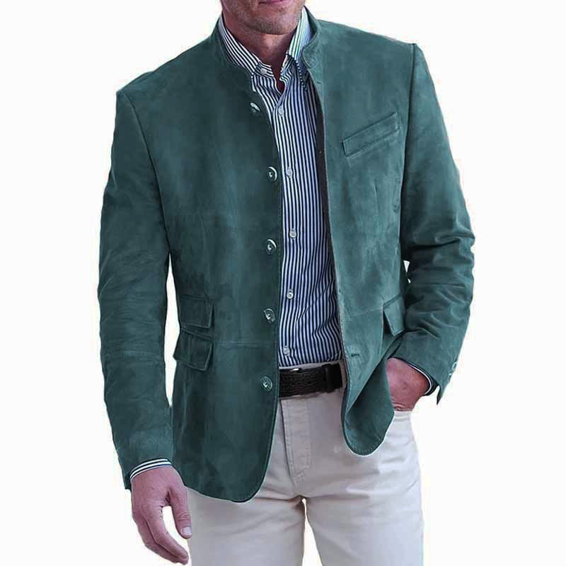 Herren elegante Wildlederjacke EB