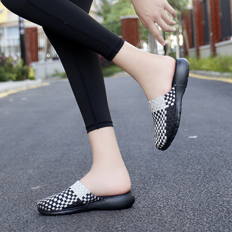 Damen Bequeme Lifestyle Clogs mit atmungsaktivem Obermaterial EB