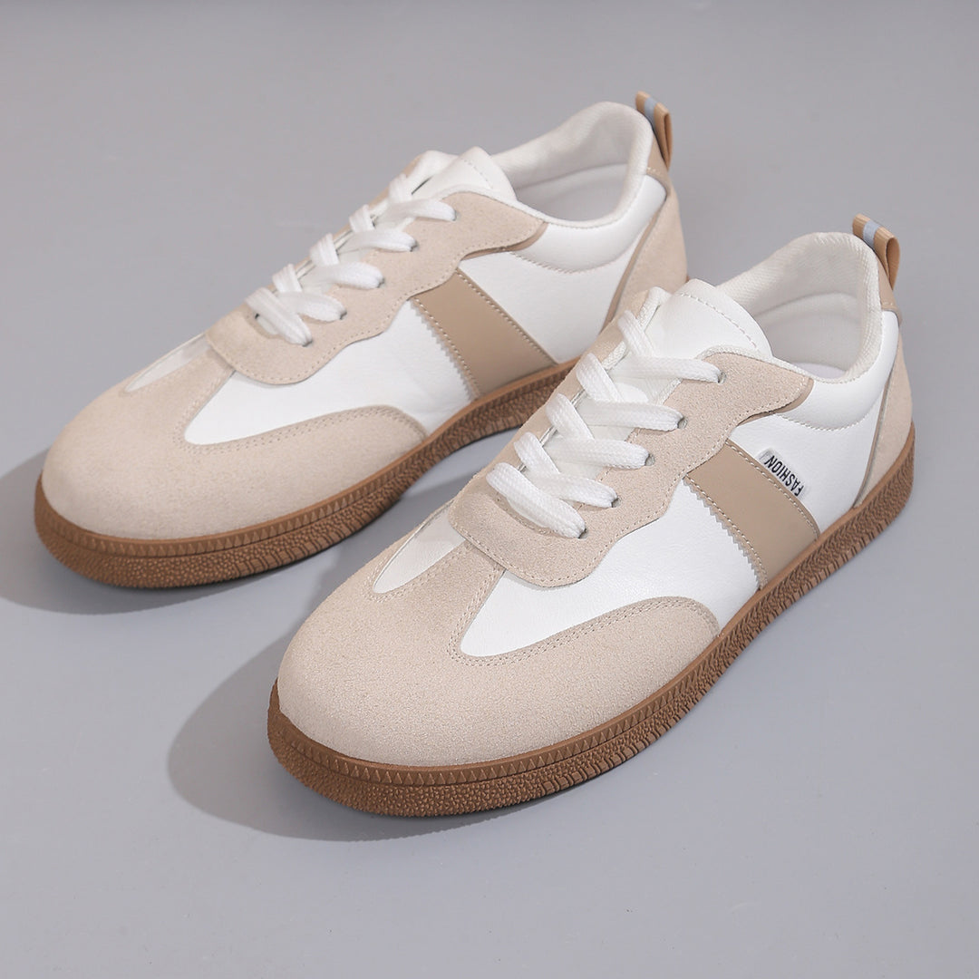 Damen Komfortable Sneaker mit strukturiertem Obermaterial und atmungsaktiver Sohle EB