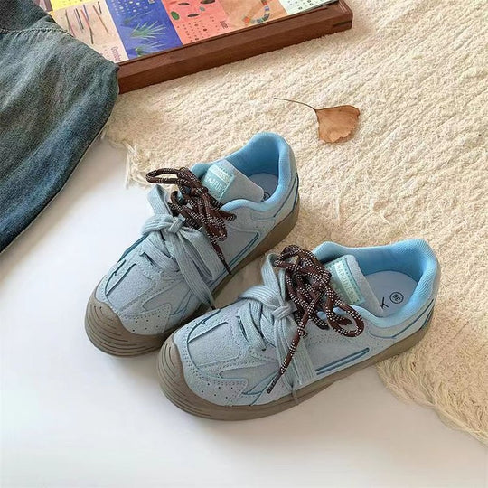 Damen Sportliche Sneakers mit gepolstertem Innenfutter und rutschfester Sohle EB