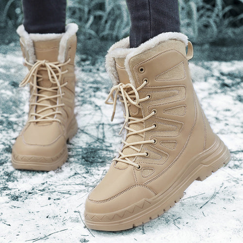 Damen Winterboots mit abnehmbarem Futter und rutschfester Sohle EB