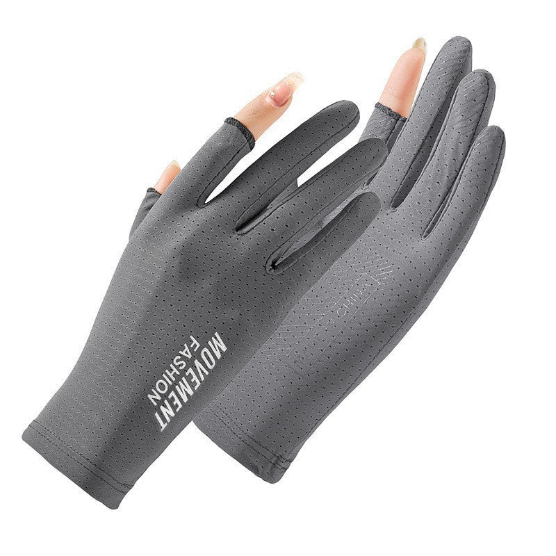 EB | Sonnenschirm Eis Seide Handschuhe