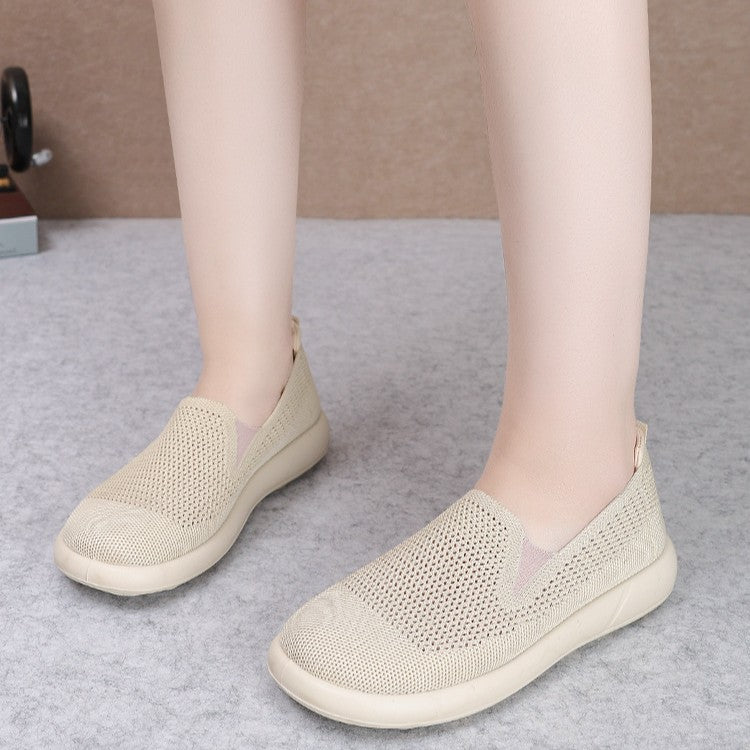 Damen Atmungsaktive Freizeit-Schuhe mit elastischem Einstieg EB