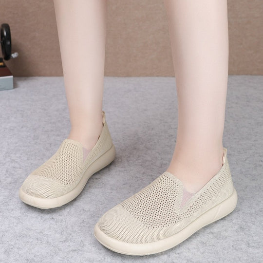Damen Atmungsaktive Freizeit-Schuhe mit elastischem Einstieg EB