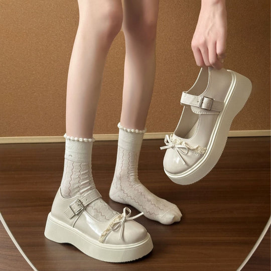 Damen Komfortable Slipper mit elegantem Riemendesign und modischer Schleife EB