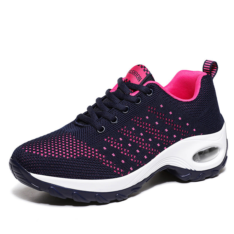 Damen Atmungsaktive Leichtgewicht Sneakers mit stoßdämpfender Sohle EB