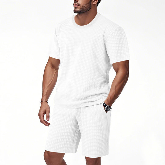 Damen lässiges Freizeit-Outfit aus atmungsaktivem Strukturmaterial EB