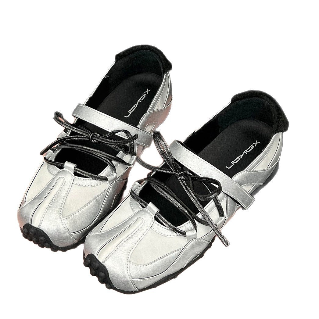 Damen Sneaker mit flexiblem Schnürsystem und atmungsaktivem Obermaterial EB