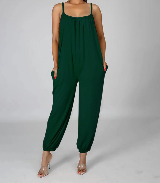 Damen Oversized Jumpsuit EB