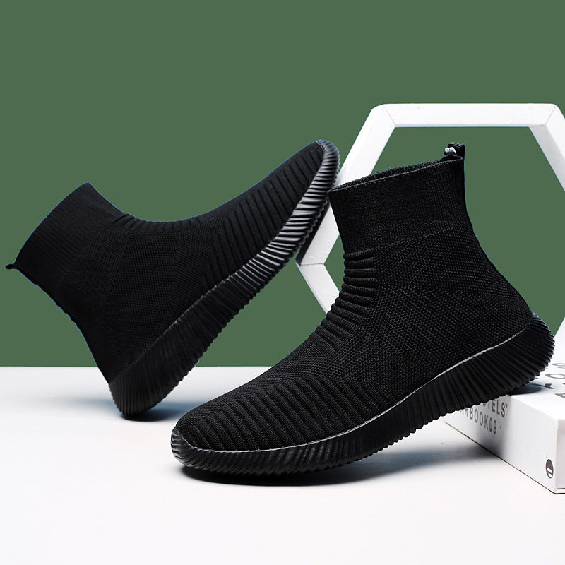Damen High-Performance Stricksocken Sneakers EB