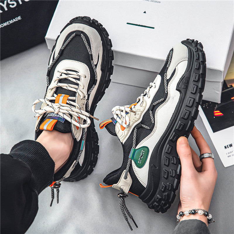 Damen Modische Sneakers mit innovativer Silhouette und rutschfester Sohle EB