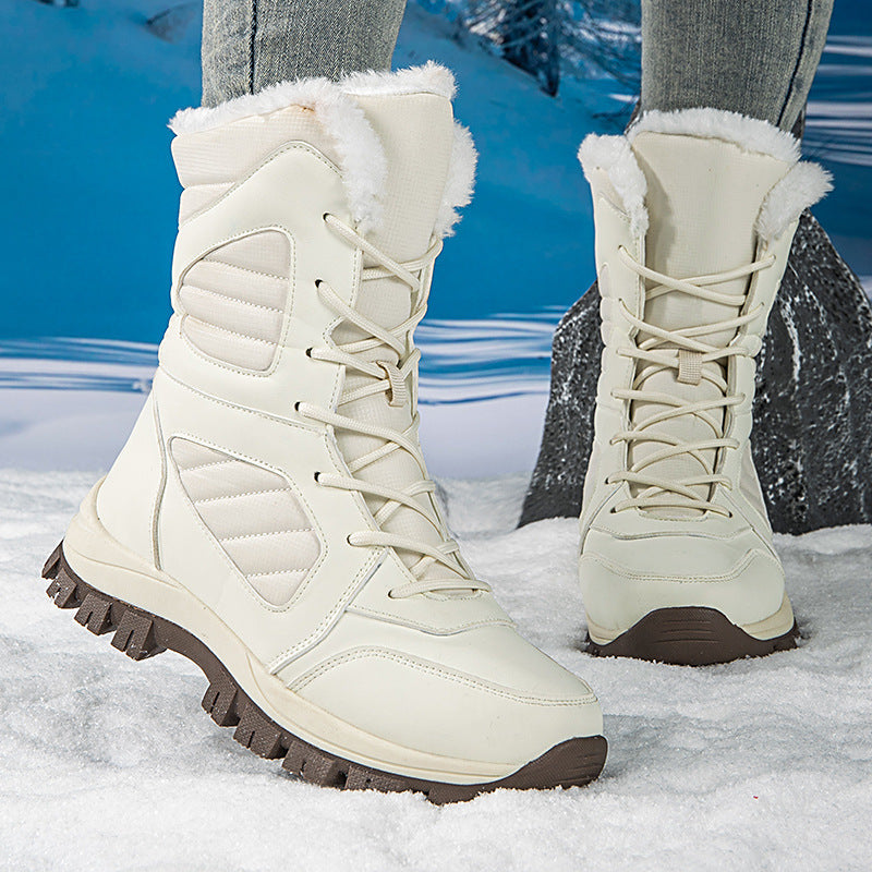 Damen Isolierte Stiefel mit rutschfester Sohle und weichem Innenfutter EB