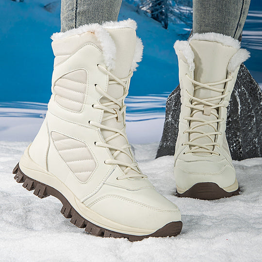 Damen Isolierte Stiefel mit rutschfester Sohle und weichem Innenfutter EB