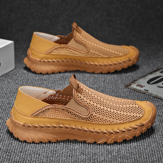 Damen Atmungsaktive Slip-On Sneakers mit Ergonomischem Design EB