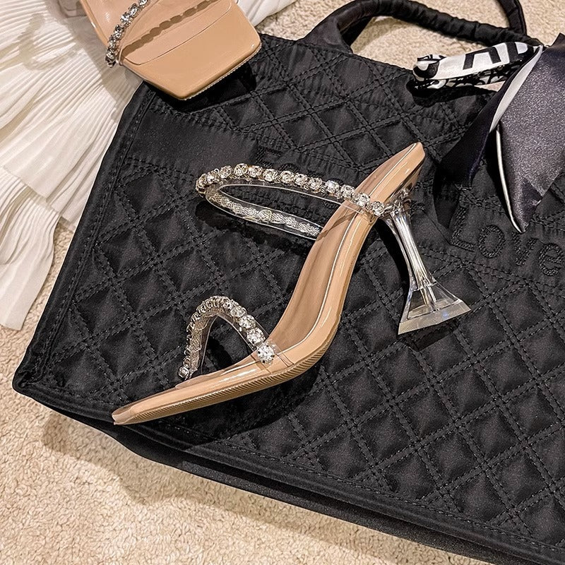 Damen Glamouröse Sandalen EB