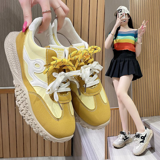 Damen Freizeit Sneakers mit überlegener Dämpfung und rutschfester Sohle EB