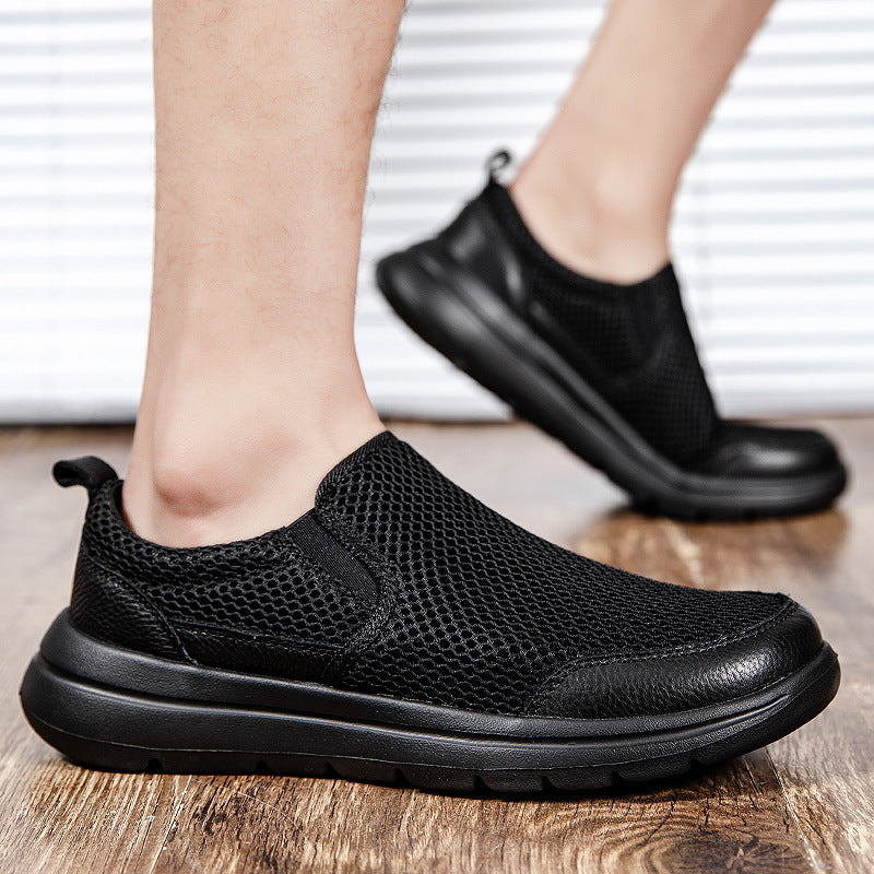 Damen Bequeme und atmungsaktive Slip-On Sneakers mit flexiblem Design EB