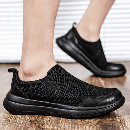 Damen Bequeme und atmungsaktive Slip-On Sneakers mit flexiblem Design EB