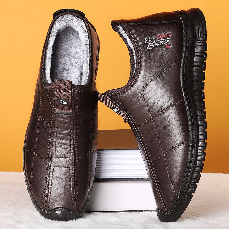 Damen Elegante und warme Slipper mit kuscheligem Innenfutter EB