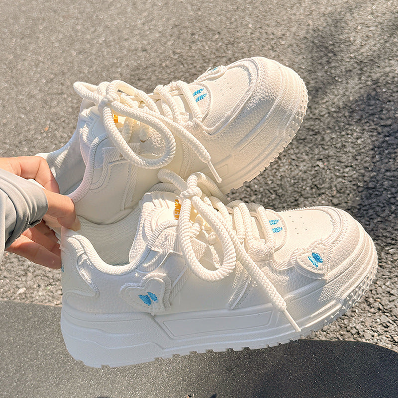Damen Trendige Chunky Sneakers mit verspieltem Design und flexibler Sohle EB
