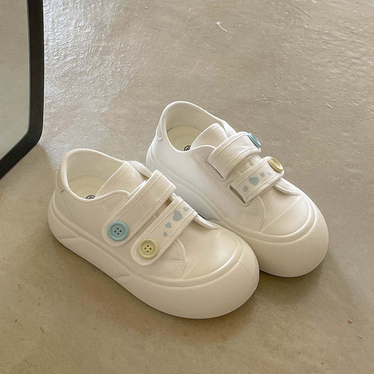 Damen bequeme und verspielte Sneaker mit Klettverschluss von EB