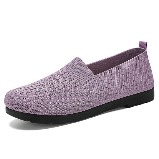 Damen Elastische Slip-On Freizeitschuhe EB