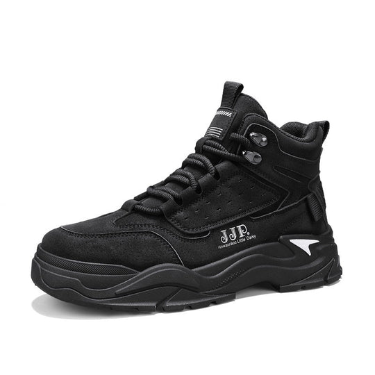 Damen Sportliche High-Top Sneakers mit dämpfender Sohle EB