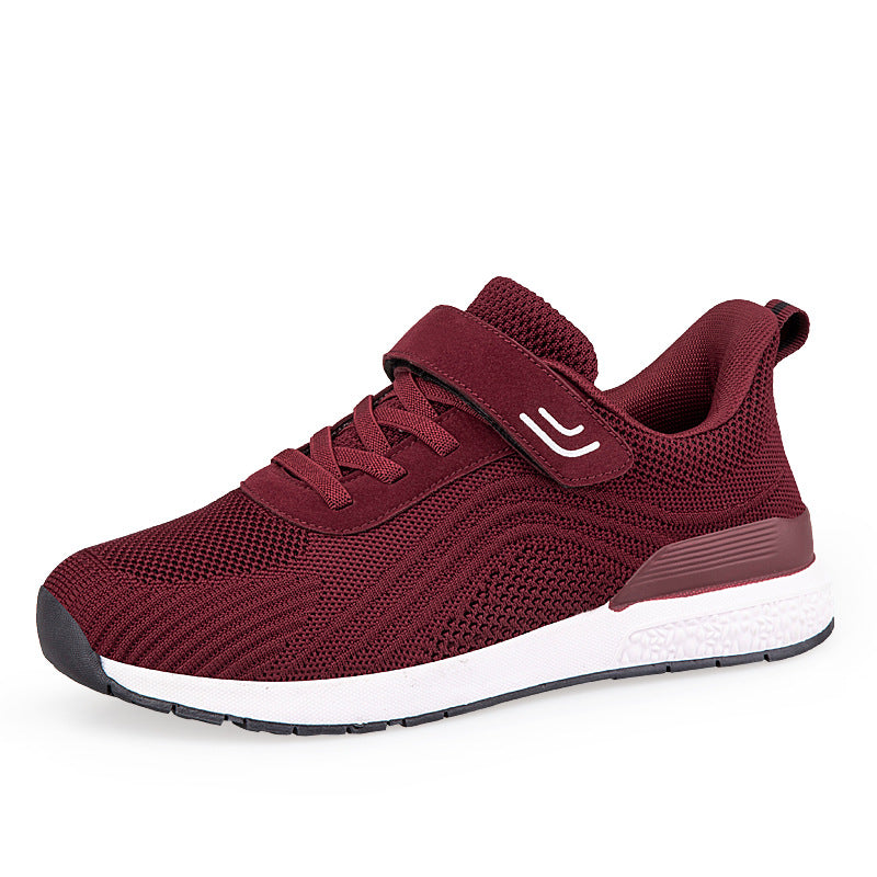 Damen Sportliche Sneaker mit verstellbarem Klettverschluss und atmungsaktivem Obermaterial EB