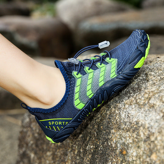 Damen Wassersportschuhe mit rutschfester Sohle und atmungsaktivem Mesh-Obermaterial EB
