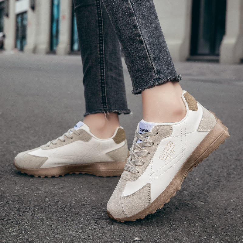 Damen Modische Sneaker mit atmungsaktiver und stoßdämpfender Sohle EB