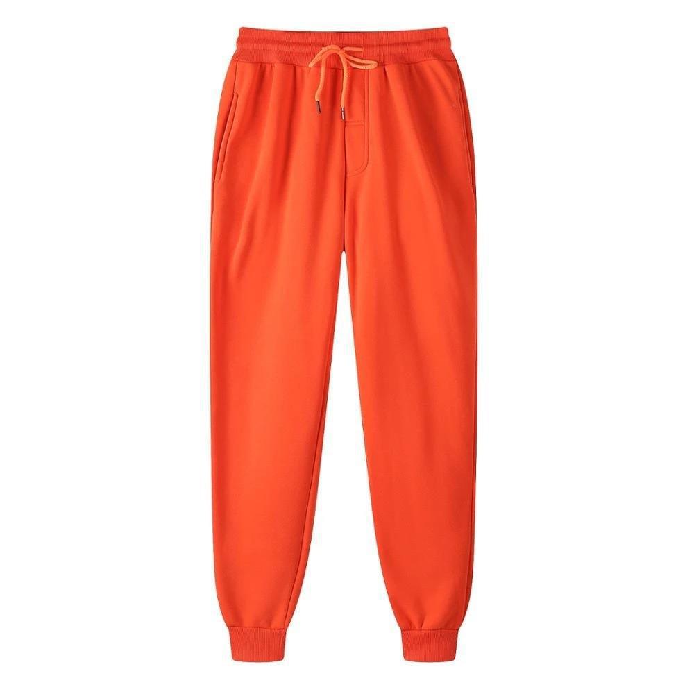 Damen nan relaxed Highwaist-Jogginghose mit elastischem Bund, Kordelzug und gerippten Saumbündchen EB