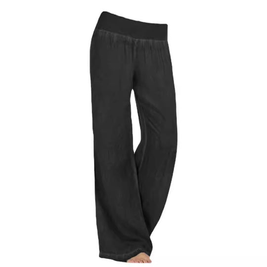 Damen lässige Weite Hose EB