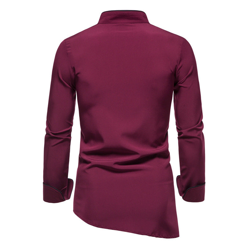 Herren Kochjacke mit modischen Akzenten und professionellem Schnitt EB