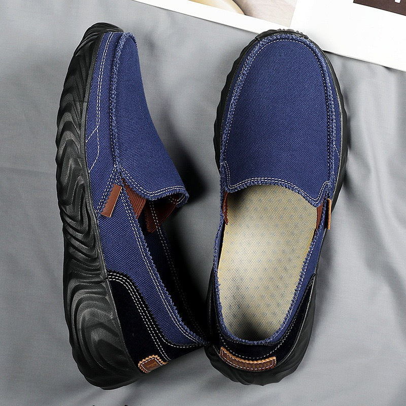 Damen Atmungsaktive Slip-On Freizeitschuhe EB