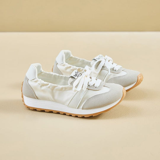 Damen Freizeitschuhe mit elastischen Schnürsenkeln und bequemem Innenfutter EB