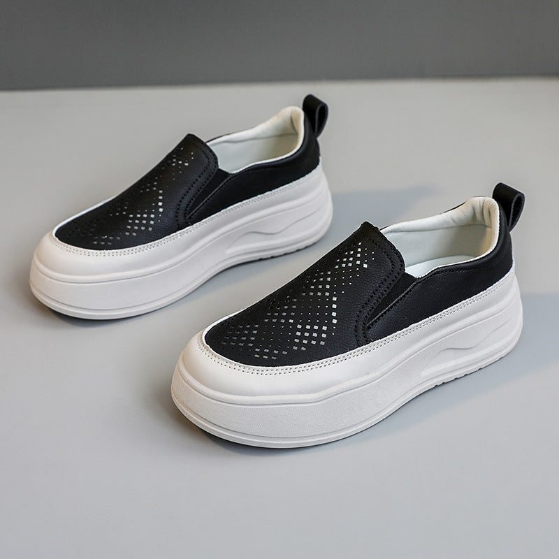Damen Slip-On Sneakers mit atmungsaktivem Obermaterial und dämpfendem Fußbett EB