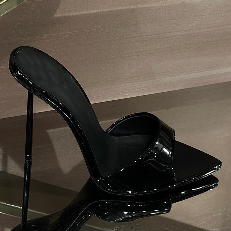Damen offenes High Heel Mules EB