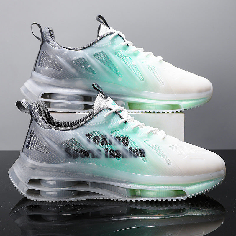 Damen sportliche Lauf-Sneaker mit luftiger Mesh-Oberfläche und stoßdämpfender Sohlentechnologie EB