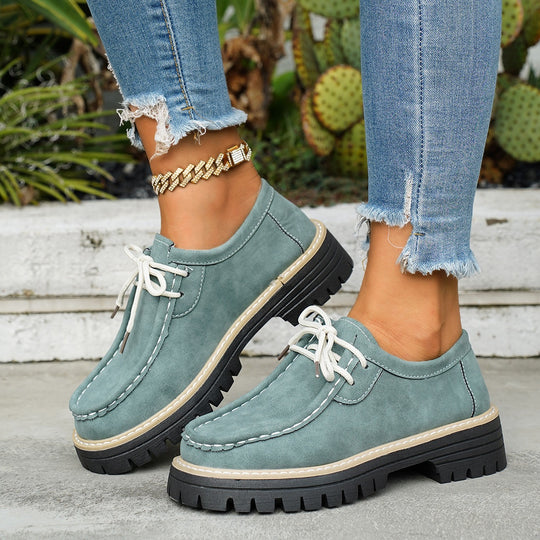 Damen Robuste Comfort-Schnürschuhe EB