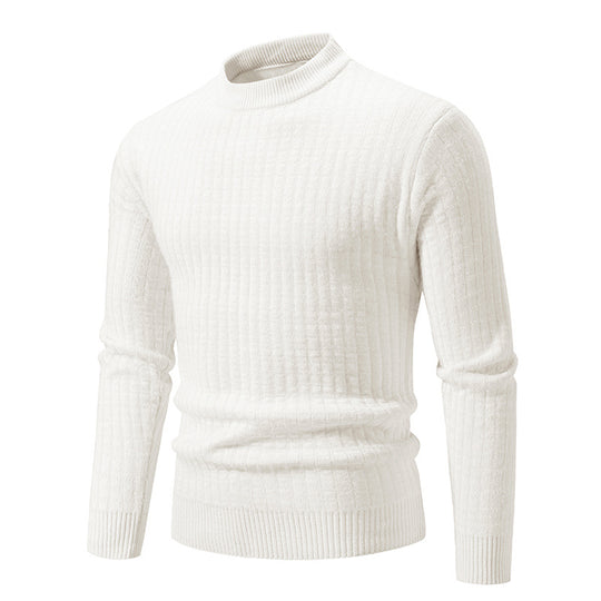 Herren Feinstrickpullover mit strukturiertem Design EB