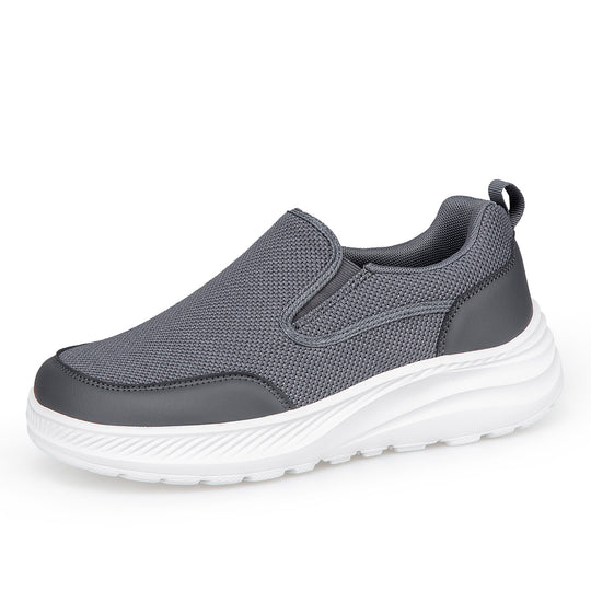 Damen Slip-On Freizeitsneaker mit atmungsaktiver Mesh-Oberfläche und rutschfester Sohle EB
