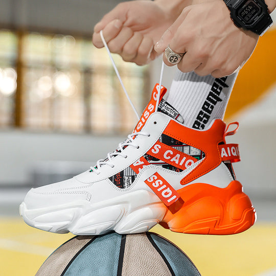 Damen Modische und sportliche High-Top Sneakers mit innovativem Design EB