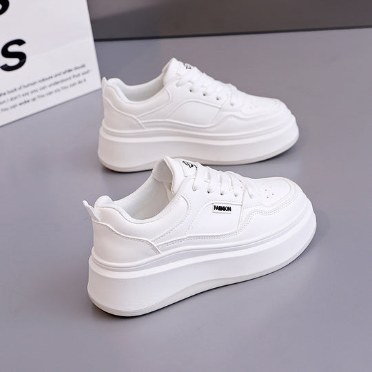 Damen chunky Sneakers mit extrahohen Laufsohlen und eleganter Optik EB