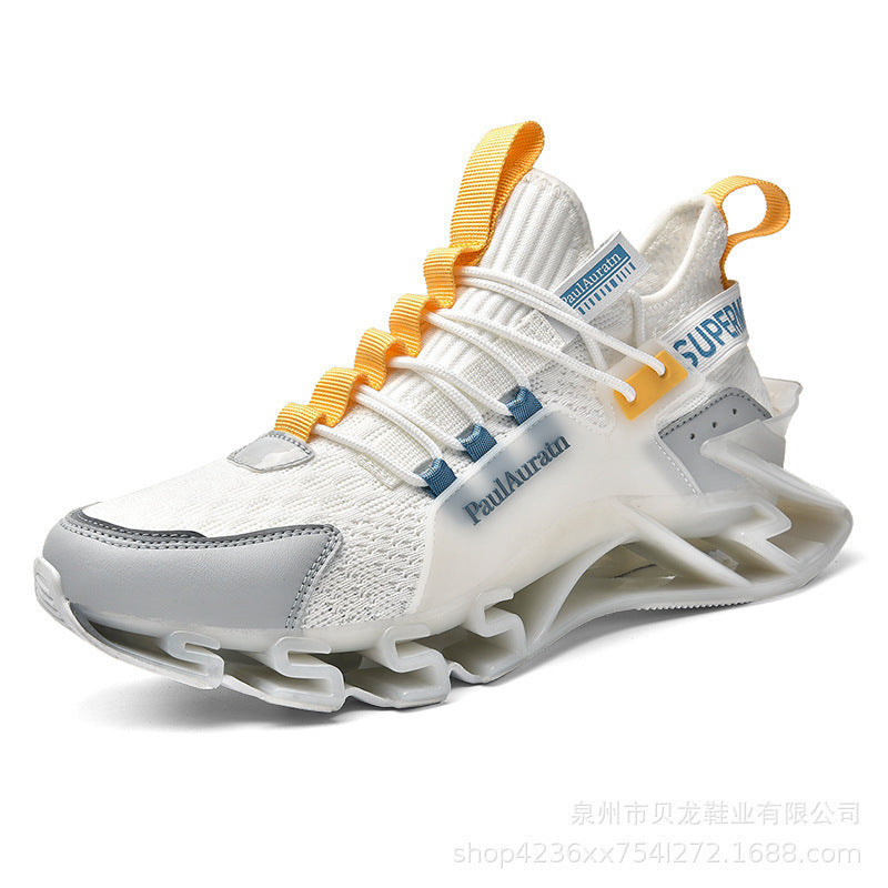 Damen Sportliche Hochleistungs-Sneaker mit atmungsaktiver Mesh-Oberfläche und rutschfester Sohle EB