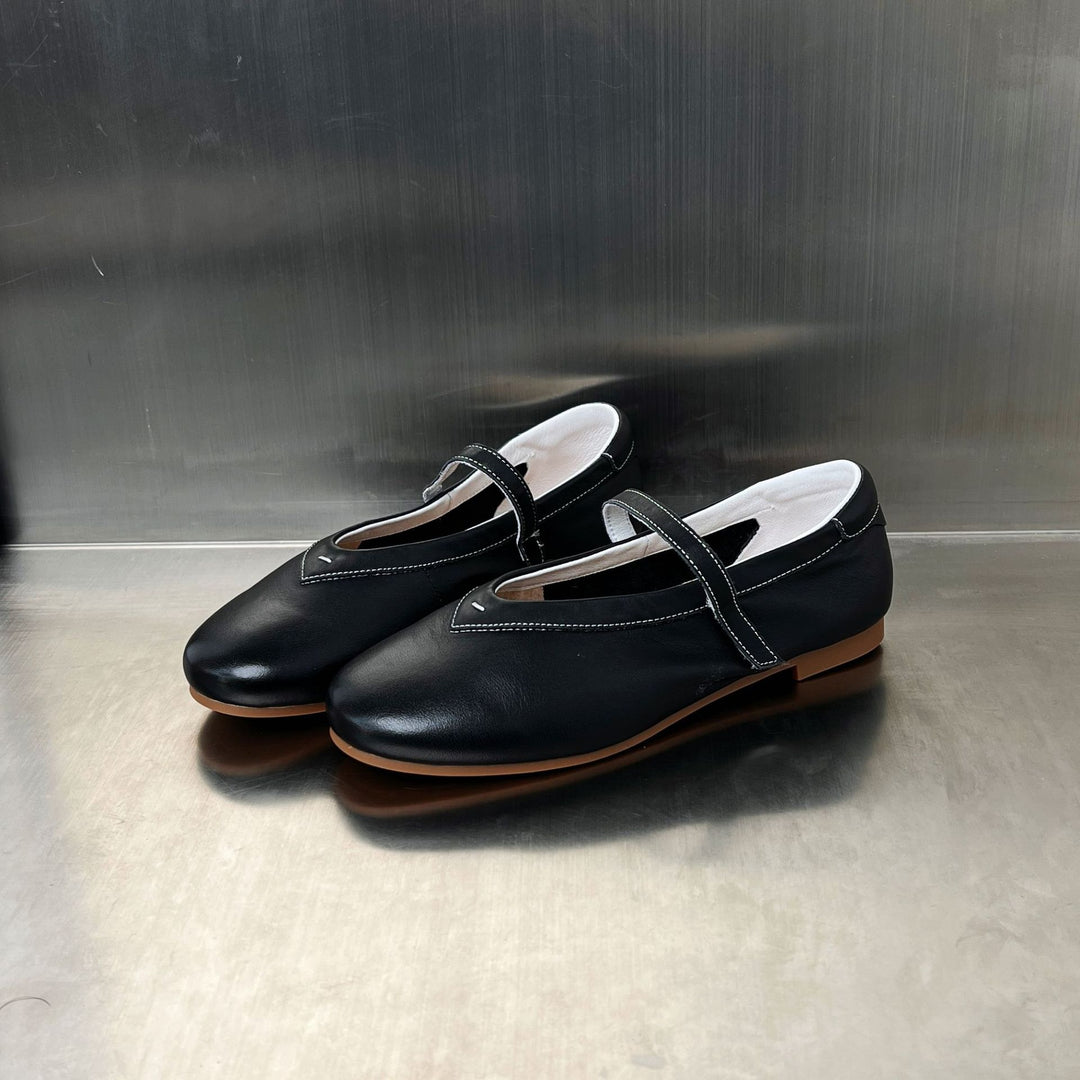 Damen elegante Slipper mit verstellbarem Riemen und weicher Innensohle EB