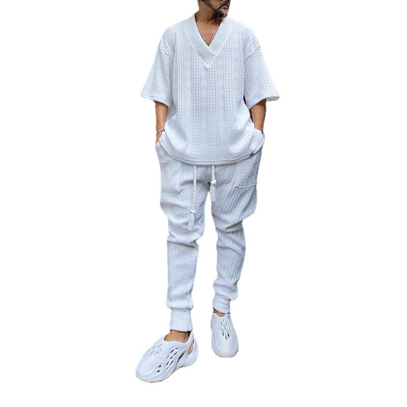 Herren lässiges Strick-Set EB