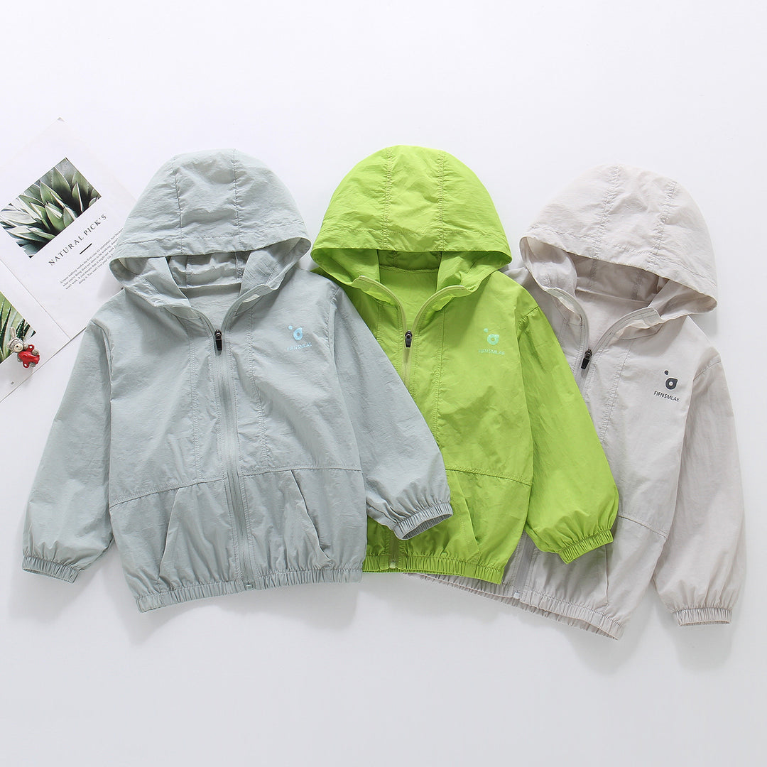 Damen nan ultraleichte Windbreaker Jacke mit Kapuze und elastischen Bündchen R&B
